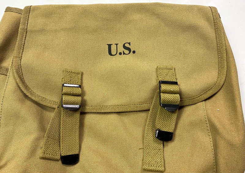 WWII US PARATROOPER M36 M1936 MUSETTE JUMP BAG-KHAKI gallery