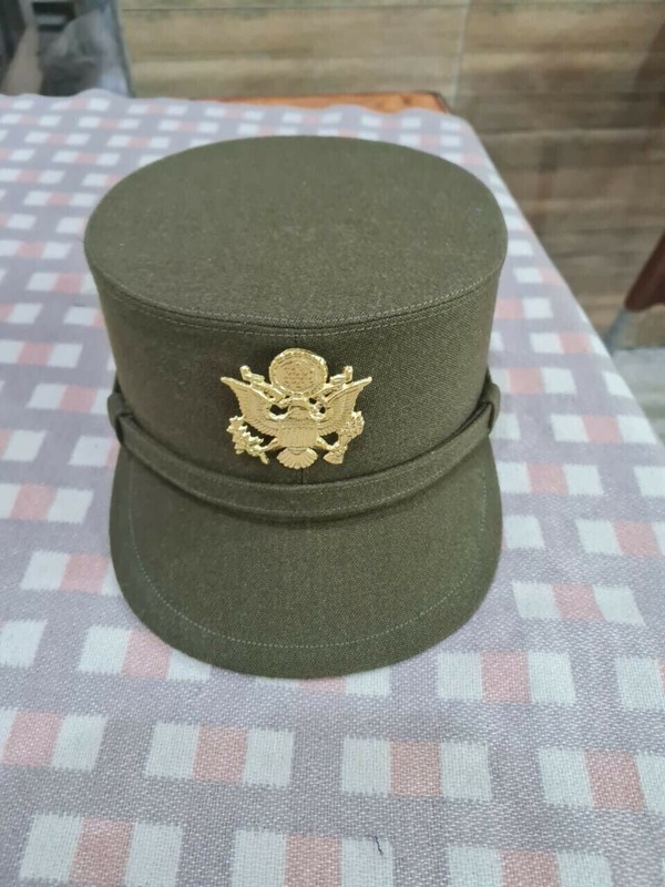 WW2 USA WOMEN ARMY CAP gallery