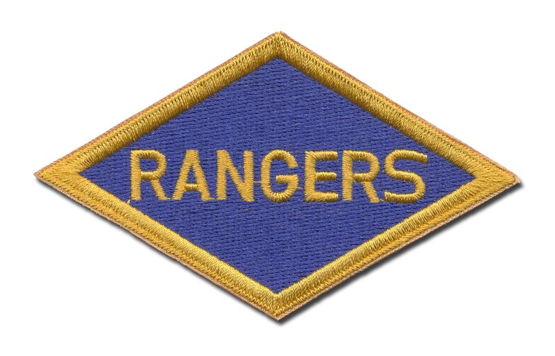 World War II US Army 5th Ranger Bn patch L236