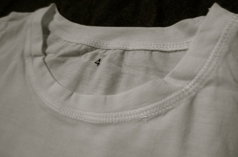 WWII US ARMY INFANTRY ARMY ISSUE COMBAT SERIVE WHITE TEE SHIRT- SIZE 4 46R-48R gallery