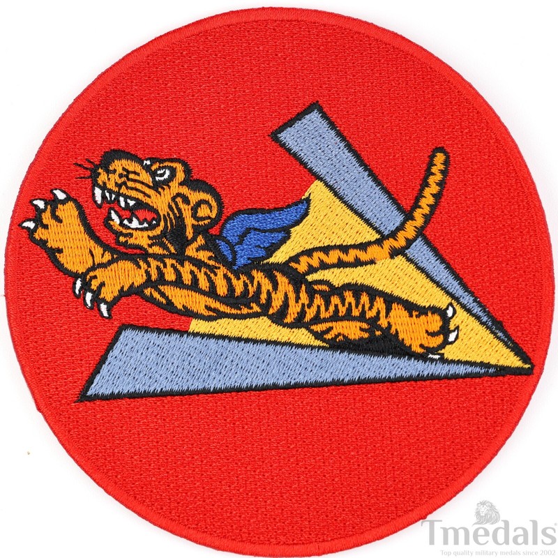 U.S. ARMY 14th AIR FORCE CORPS WWII FLYING TIGERS AVG FORCE PATCH USA WW12 CHINA