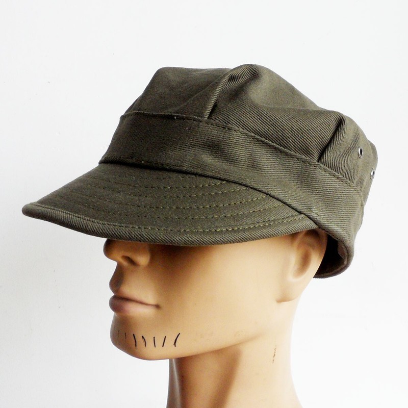 WWII US Army Cap Hat Cotton Size XL/61cm