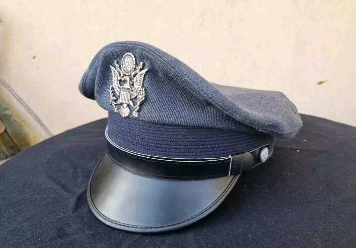 WW2 USA army Crusher Visor Cap All Sizes Avialable gallery