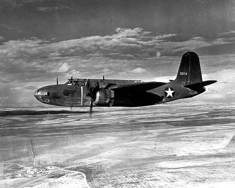 A-20 HAVOC IN FLIGHT SIDE VIEW 8x10 GLOSSY PHOTO PRINT
