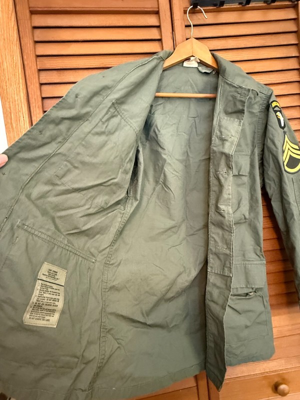 WW2 Airborne Field Jacket Repro X small regular height gallery
