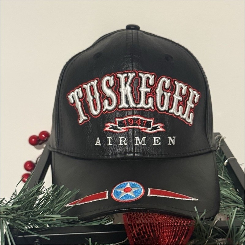 Tuskegee Airmen WWII Reproduction Black Hat Militaria United States