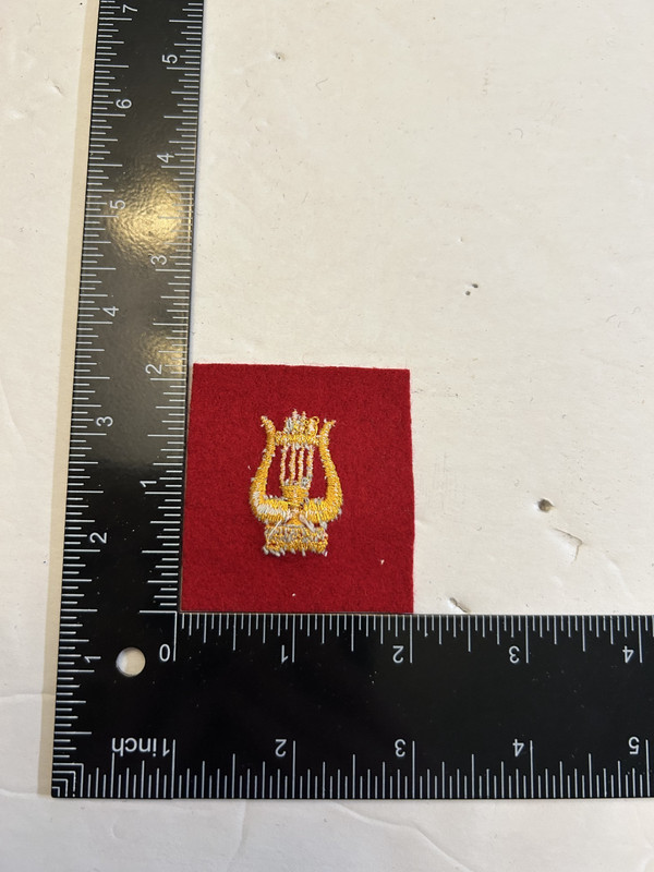 MH2848 Repro USMC WW2 Sleeve Mark Band IR46D gallery