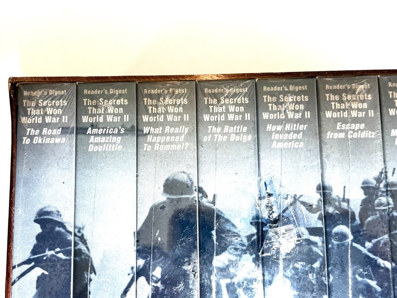 Readers Digest Secrets That Won World War ll VHS Box Set Sealed Unopened gallery