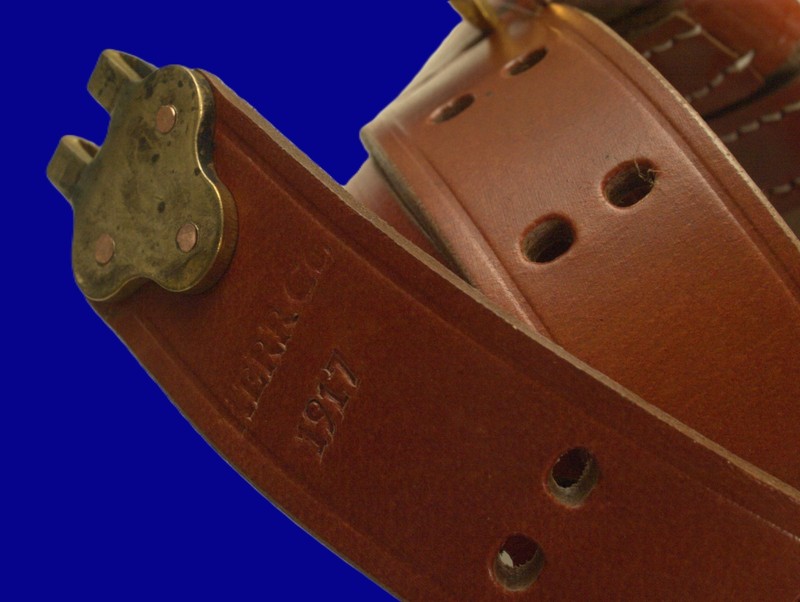 M1, M1903 rifle KERR CO. 1917 SLING HEAVY DUTY CC/G.I. HOOKS AUTHENTIC STYLE