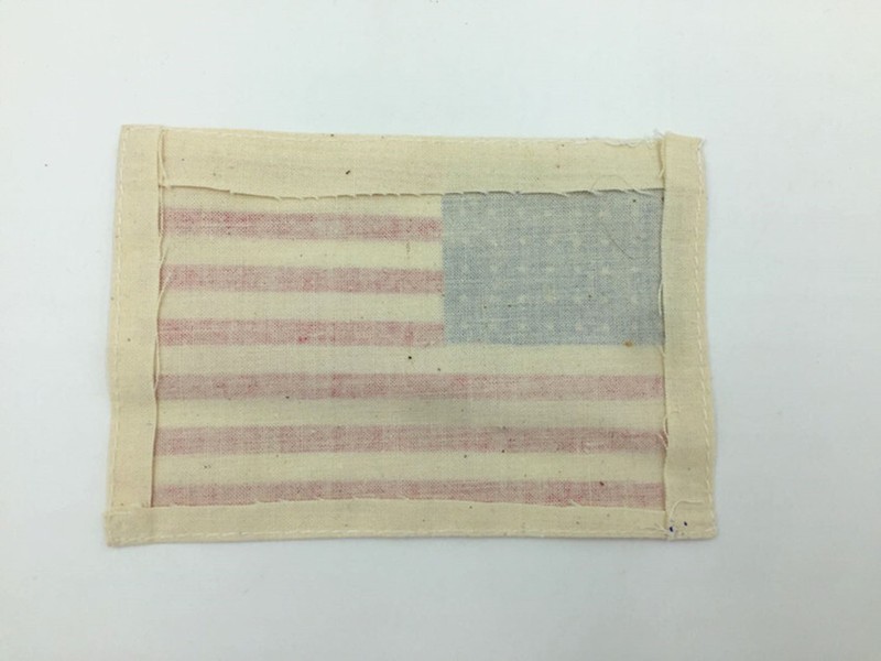 WW2 US ARMY AIRBORNE/PARATROOPER 48 STAR AMERICAN FLAG ARM BAND-9X13CM gallery