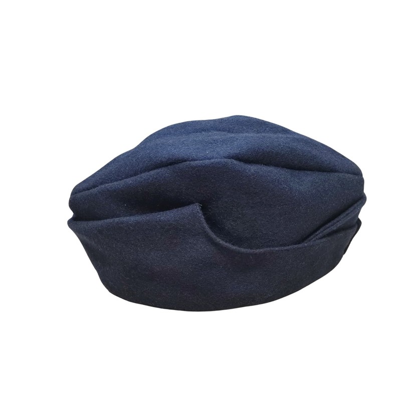 WWII British Military Cap 1940 Chip Hat Uniform Blue Kings Crown Side Cap(56 CM) gallery