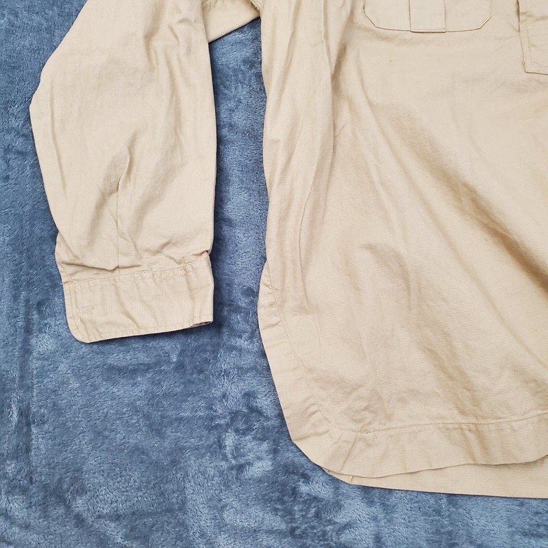 What Price Glory Men's 42 Military Reproduction WWII Light Brown 100% Cotton gallery