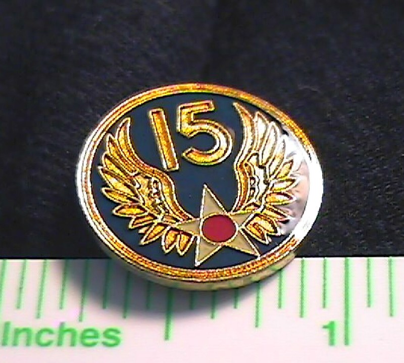 VANTAGE ERA WWII LAPEL PIN: 12th Twelfth Army Air Force Bomber Group Insignia gallery