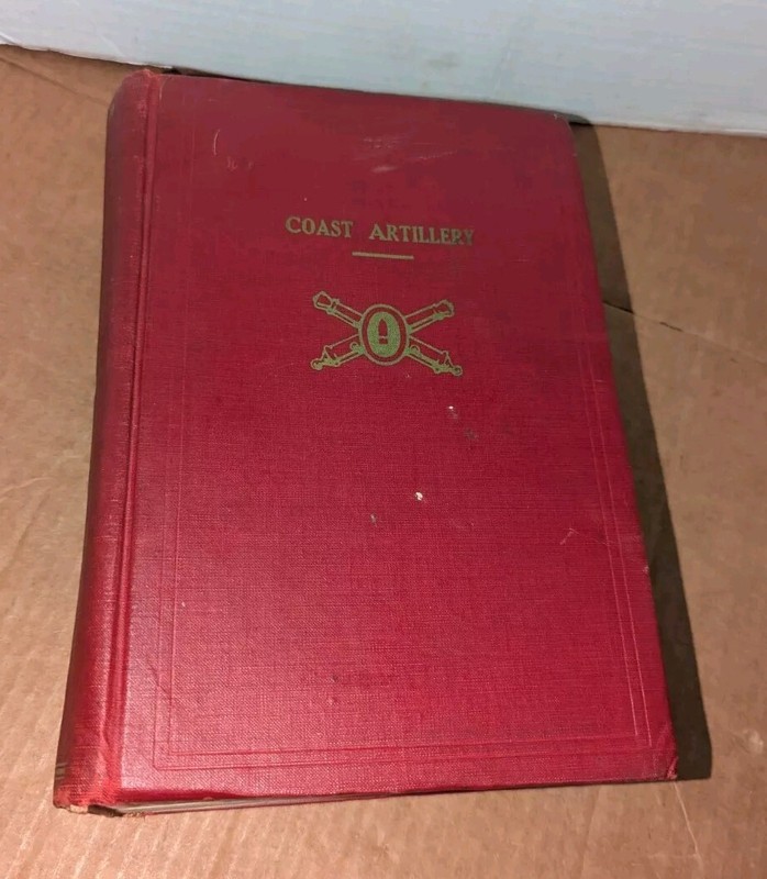 ORDNANCE FIELD GUIDE COAST ARTILLERY MILITARY SERVICE PUB CO. (1941)