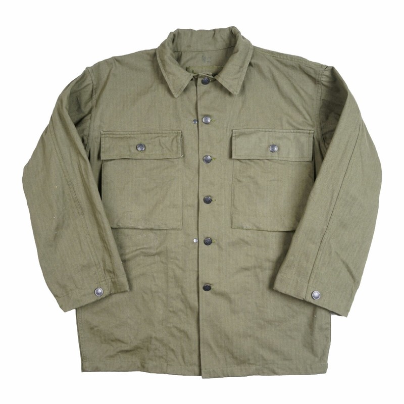 WWII US Army Tops Jacket Coat HBT Size 42R gallery