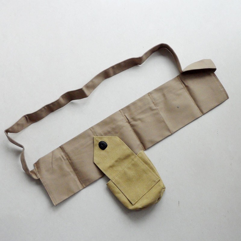 WWII U.S. Army M1 Garand CAL.30 BALL M2 8RD CLIPS Pouch & M1 Carbine Pouch Pack gallery