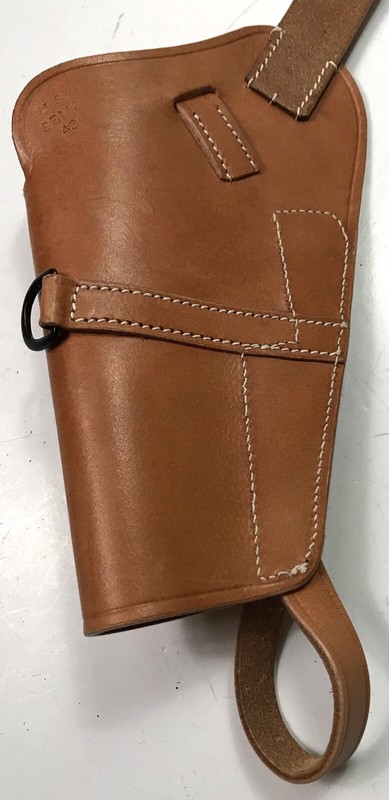 WWII US .45 PISTOL M3 SHOULDER HOLSTER-NATURAL BROWN gallery