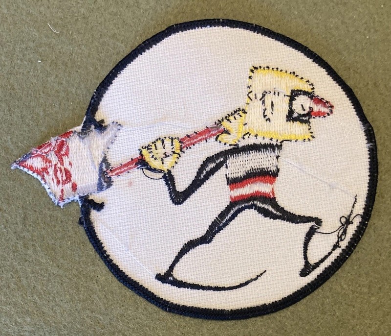 Modern tribute of WW2, 25th Bomb squadron, embroidered patch, NOS gallery