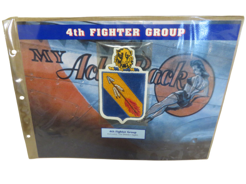 Willabee & Ward Emblems Of Air War WWII Patch 4th Fighter Group Debden Eagles