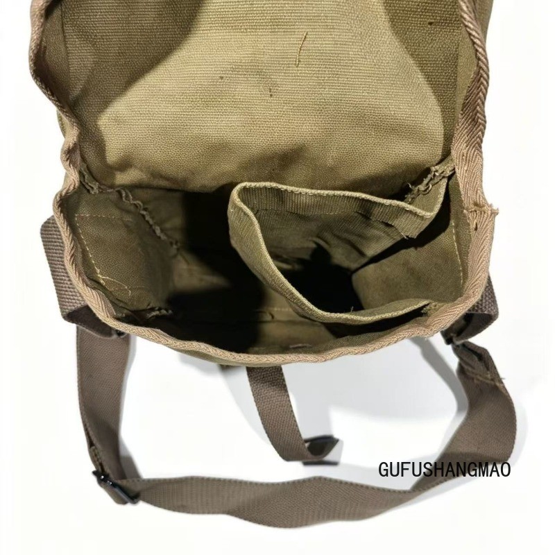 WWII US ARMY INFANTRY GP M1 AMMO GENERAL PURPOSE EQUIPMENT CARRY BAG & STRAP-OD3 gallery