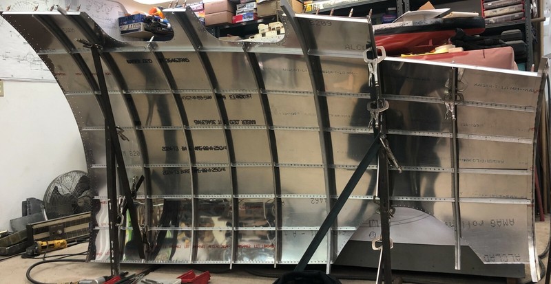 Port Nose Section of a B-17 Flying Fortress Ready for Nose Art NAP-1000 gallery