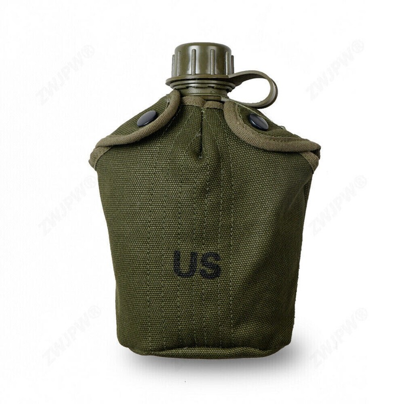VIETNAM WAR MILITARY US ARMY FIELD EQUIPMENT M1956 KETTLE CANTEEN SET
