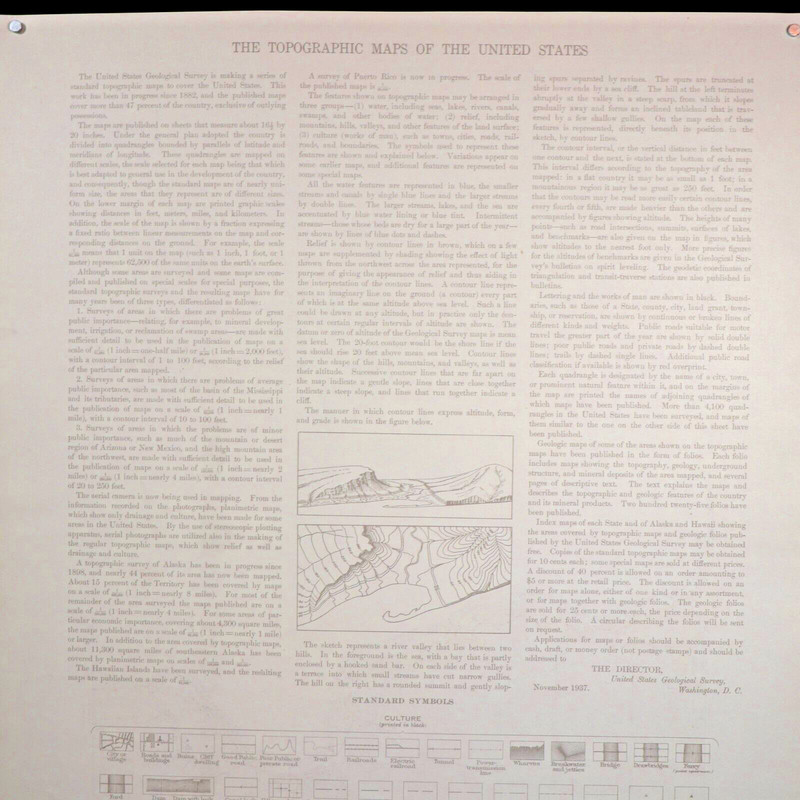 Corps of Engineers US Army Geological Survey Map Scale 1/125000 The Dalles WA OR gallery