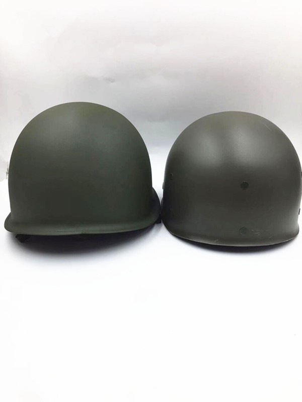 Military Steel M1 Helmet Tactical US Army Replica Protective Helmets WWII WW2 gallery