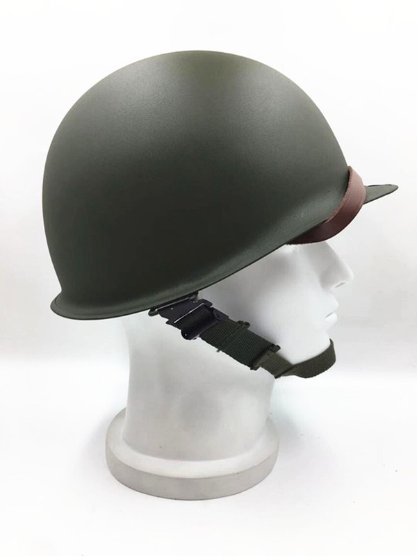 Military Steel M1 Helmet Tactical US Army Replica Protective Helmets WWII WW2 gallery