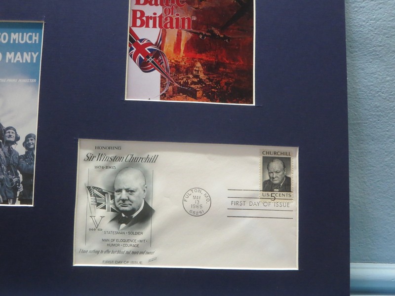 Churchill - The RAF win the Battle of Britain & First Day Cover gallery