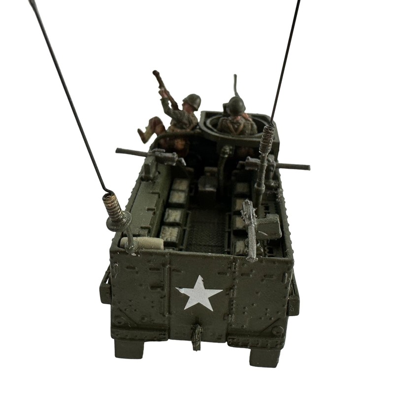 2006 Ultimax Half Track Miniature Military Truck with Two Soldiers gallery