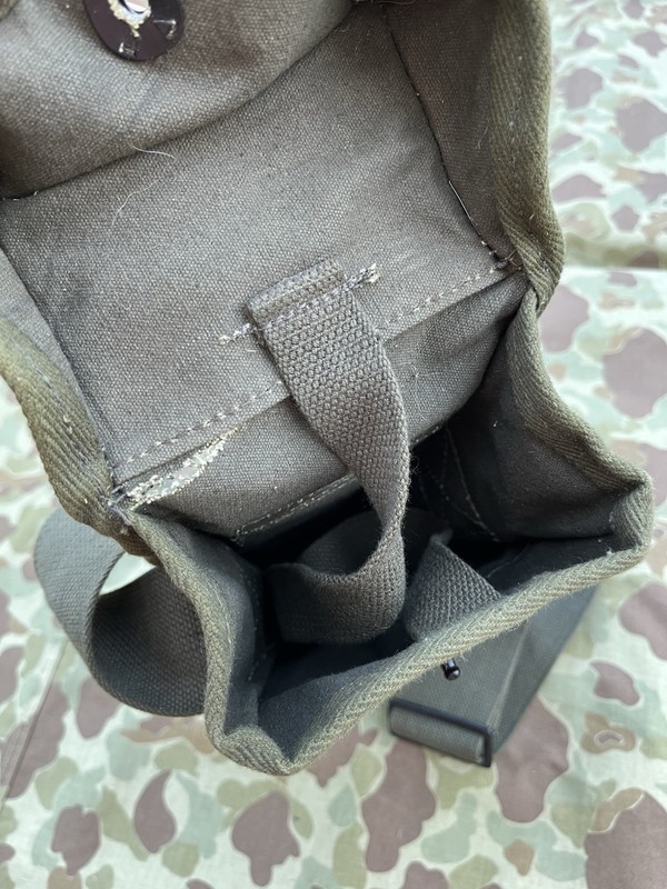 WWII US ARMY GREASE GUN .45 Ammo Thomson GP Shoulder Bag Carry Pouch gallery