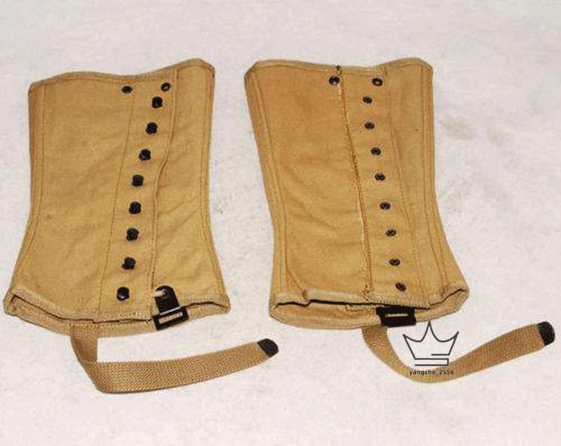 Military WWII US Army Wrappings Leggings or Puttee Soldier Canvas - US048 gallery