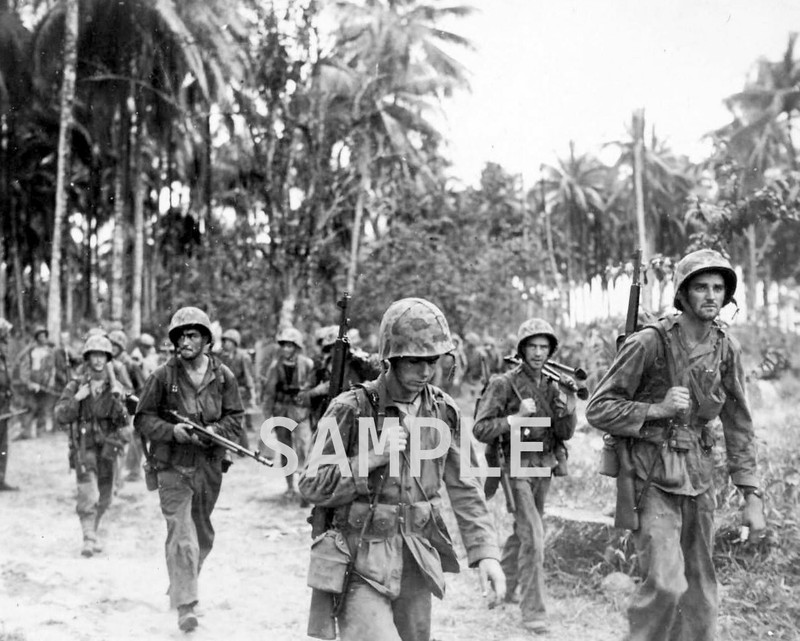 Bougainville 1943 Marines Operation Cherry Blossom WW2 WWII 8×10 Photo 28c