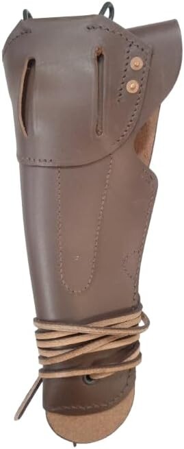 Combo Set M1911 Leather Colt .45 Hip Holster, Webbing Belt and Colt Pouch- D.B gallery