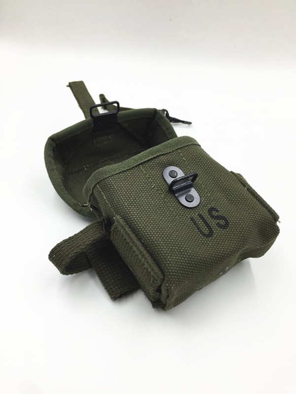 M1956 Short Pouch Retro WW2 U.S. Army Vietnam 20rd Bag Hard Universal Ammo Purse