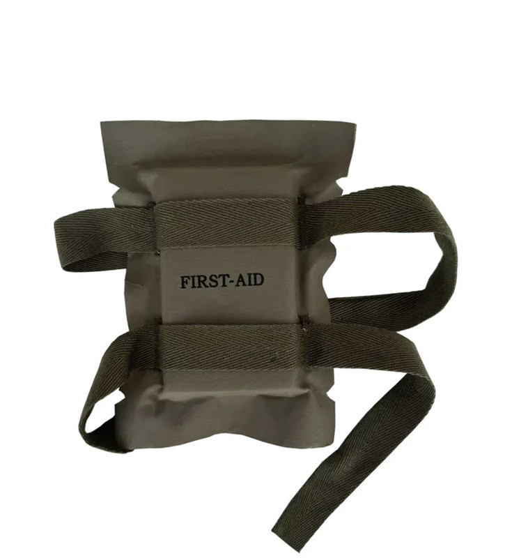 Paratrooper Helmet Ornament WW2 American Soldier Net Cover First Aid Kit Linen gallery