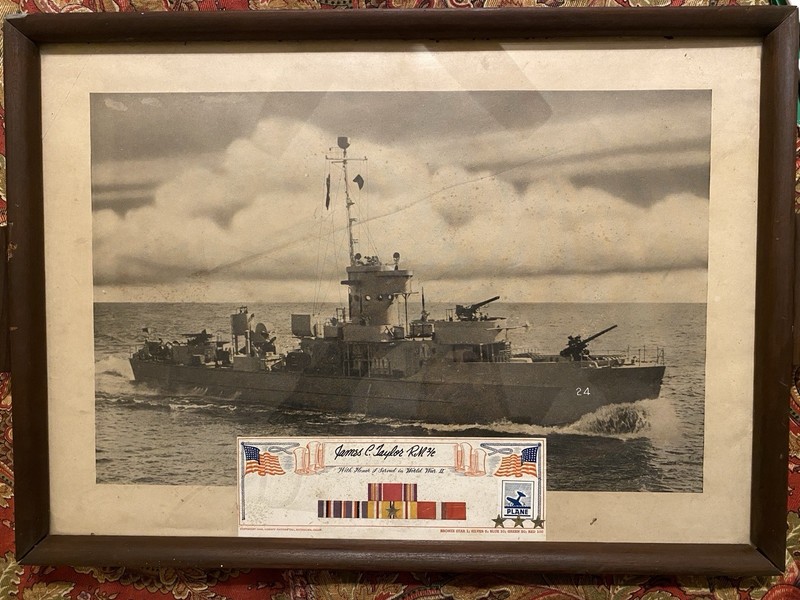 WW2 WWII Photo USS LCI-24 US Navy World War II Service Commemoration Certificate