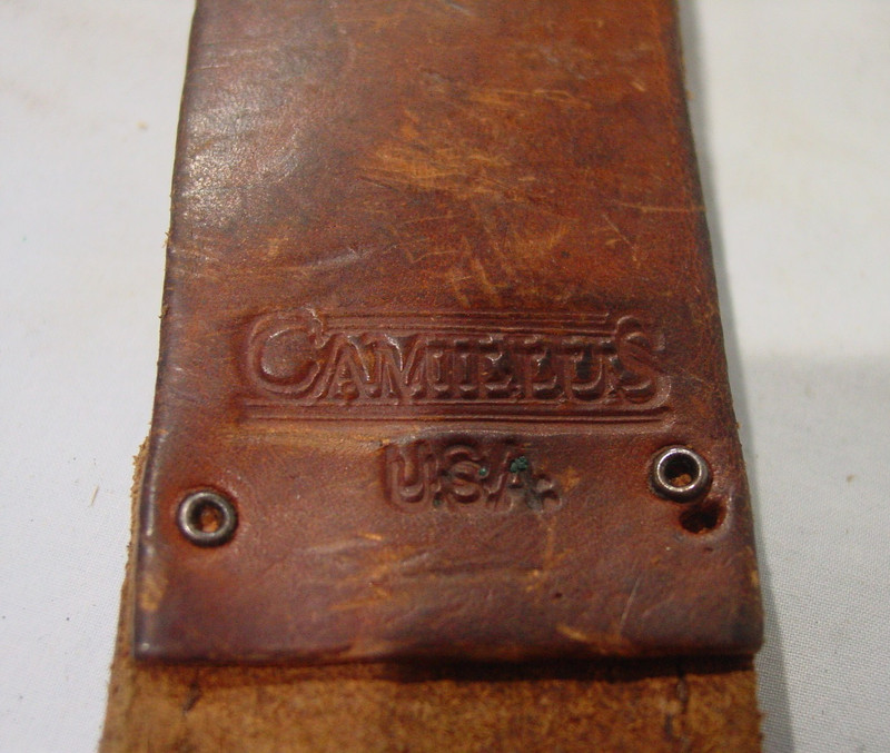 M6 Scabbard Repro WWII Camillus Leather Airborne 101st 82nd M3 Knife gallery