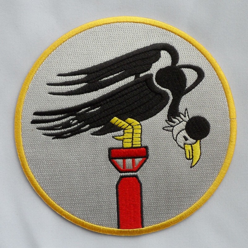 WW2 USAAF 547th Bomb Squadron 384th Bomb Group Patch USAF Jacket Patch 5.0''