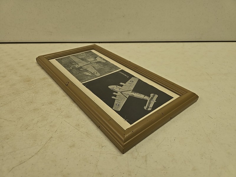 Vintage Framed World War 2 US Navy Army War Plane Print Coronado & B-25 gallery