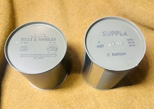 Late WWII OD C Ration SUPPER - Fully Edible, Reusable Historically Accurate gallery