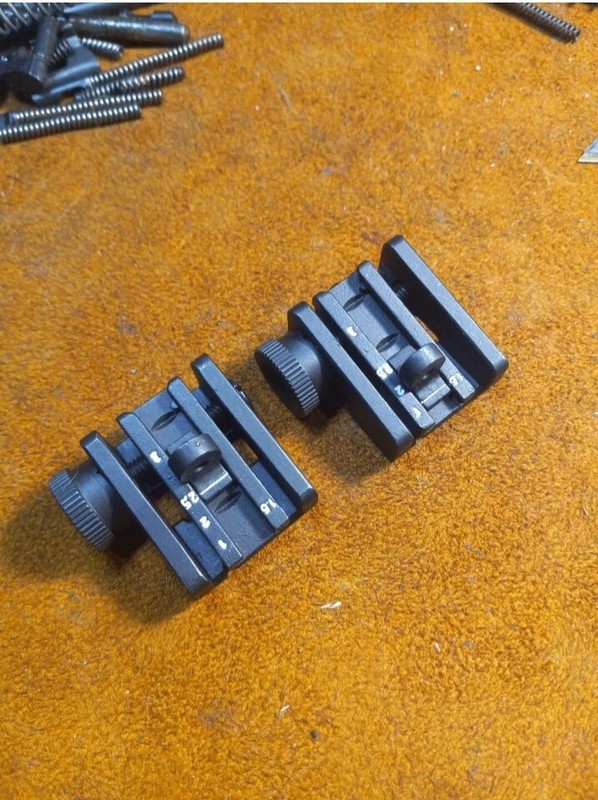 M1 Carbine Rear Sight Adjustable Milled gallery