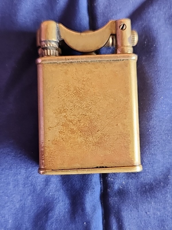 WWII 14th Air Force Flying Tigers Brass Swing Arm Lighter, Replica, Works gallery