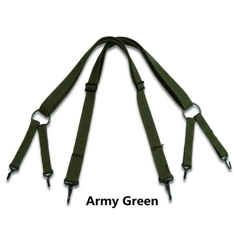 WWII WW2 US USMC M1941 SUSPENDER BACKPACK STRAP ARMY GREEN FIELD EQUIPMENT