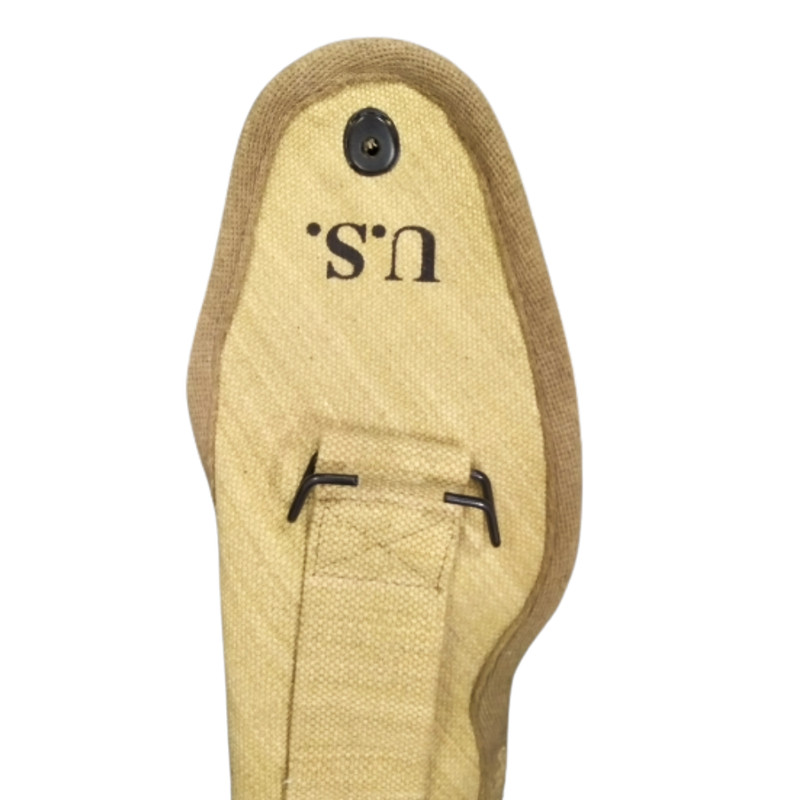 WWII M1936 Canvas Pistol Belt with Colt canvas Holster and Canteen Bottle Set gallery