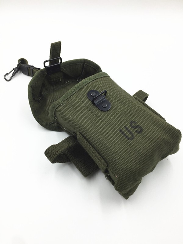 US Vietnam War Army M1956 M14 Long Pack Bag Pouch Tool Kit Outdoor gallery