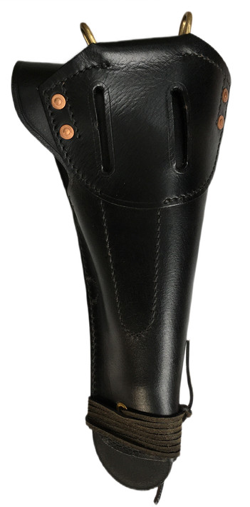 WWII U.S COLT Leather M1911 .45 Hip Holster- Left Hand Version - BLACK COLOR gallery