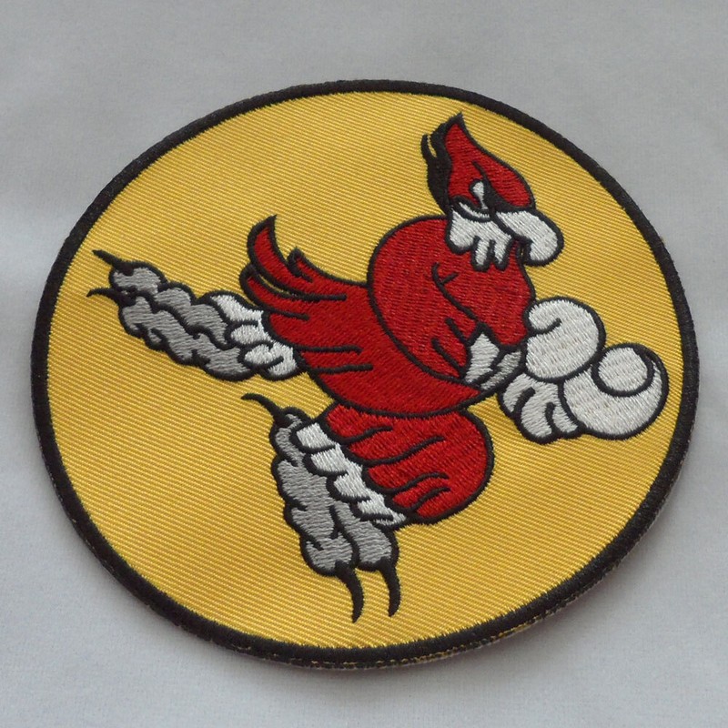 WWII US Air Force 334th Fighter Squadron Eagle Embroidered Patch insignia Emblem gallery