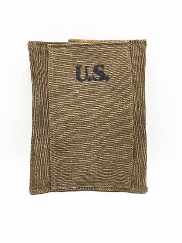 WW2 Thomsen Bag Triple Pack American Soldier Equipment Pack Three Pocket Pouch gallery